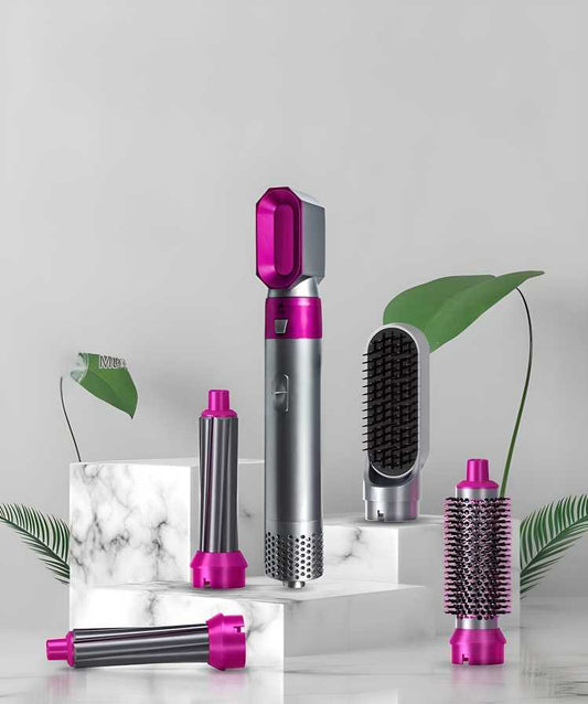 Detachable 5 in 1 Multifunctional Hair Dryer Styling Tool